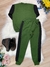 Conjunto de Moletom Jaqueta e Calça Verde Escuro Sku: 1727VD Categoria: MOLETOM MENINOSCONJUNTOS Marca: Ollelê - comprar online
