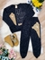 Conjunto de Moletom Blusa e Calça Preto Urso Sku: 1722PT Categoria: MOLETOM MENINOSCONJUNTOS Marca: Ollelê - comprar online