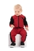 Conjunto de Moletom Jaqueta e Calça Vermelho C/ Preto Marca: Ollelê