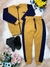 Conjunto de Moletom Jaqueta e Calça Caqui e Azul Marinho Sku: 1727CC Categoria: MOLETOM MENINOSCONJUNTOS Marca: Ollelê na internet