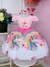 Vestido Infantil Unicórnio Rosa e Acompanha a Tiara Luxo 4 ao 10