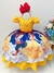 Vestido Infantil Bela e a Fera Amarelo Renda e Pérolas 1 ao 4