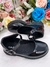 Sapatinho Infantil Preto Wandinha Verniz Luxo