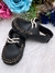 Sapatinho Mocassim Preto Com Cadarço Príncipes - comprar online