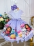 Vestido Infantil Lilás Casa Mágica da Gaby Luxo 1 ano - cade meu castelo