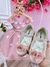 Vestido Infantil Rose C/ Aplique Flores Borboletas e Pérolas Sku: 1162RR