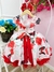 Vestido Infantil Rosa Jardim das Borboletas Cinto de Strass Sku: 0880RC na internet