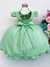 Vestido Infantil Verde Cinto de Pérolas Casamento Luxo Sku: 7504V na internet
