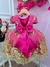 Vestido Infantil Pink Renda Realeza e Aplique de Borboletas Sku: 2246PK na internet