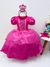 Fantasia Infantil Princesa Barbie Aurora Pink Tiara e Luva Sku: 4009PN - cade meu castelo