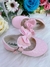 Sapatinho Rosa Com Glitter e Lacinho Luxo Sku: 2041RS na internet
