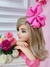 Laço Infantil Rosa Chiclete Maxx Nó Com Bico de Pato Sku: LACO344R - comprar online