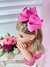 Tiara Infantil Rosa Chiclete Com Maxx Nó Luxo Sku: TIARA330R - comprar online