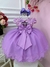 Vestido Infantil Bebê Lilás C/ Renda Jardim Encantado Pérolas Sku: 3567LL na internet