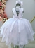 Vestido Infantil Branco Rendado C/ Flores em Aplique Damas Sku: 4119BK Categoria: VILA LELÊ 4 ao 16VESTIDOS 4 ao 16 Marca: Vila Lelê na internet