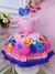 Vestido Infantil do Bolofofos Rosa C/ Aplique de Lacinhos Sku: 3462RS Categoria: TEMÁTICOS LUXOTEMÁTICOS E FANTASIAS Marca: Clubinho