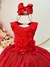 Vestido Infantil Vermelho C Renda e Aplique de Flores Damas Sku: 4119VL Categoria: VILA LELÊ 4 ao 16VESTIDOS 4 ao 16 Marca: Vila Lelê