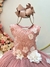 Vestido Infantil Rose C/ Renda e Aplique de Flores Damas Sku: 4119RE Categoria: VILA LELÊ 4 ao 16VESTIDOS 4 ao 16 Marca: Vila Lelê - comprar online