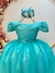 Vestido Infantil Verde C/ Strass Casamentos Luxo Sku: 2223VD Categoria: ENJOY LONGOS 4 ao 16VESTIDOS LONGOS Marca: Enjoy