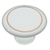 Puxador Cerâmica IL7064 - Branco Filete Dourado - comprar online