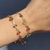 Pulsera cerezas rojas - comprar en línea