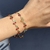 Pulsera cerezas rojas