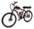 Bike Motorizada Moskito Motor 100cc Caiçara Banco Moby+farol - comprar online
