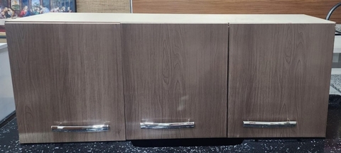 ARMARIO 3 PORTA VR MASTER COM TAMPO (AMENDOA)