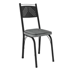 CADEIRA MALVA ARTEFAMOL AVULSA (COR CINZA ANDORINHA) - comprar online