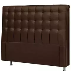 CABECEIRA DAMA NEW 160 HELANCA CORINO MARROM 750074