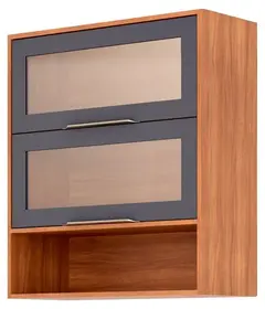 AEREO ESPLENDIDA CRISTAL 80CM 2PT - CINAMOMO/TITANIUM 100%MDF MGM