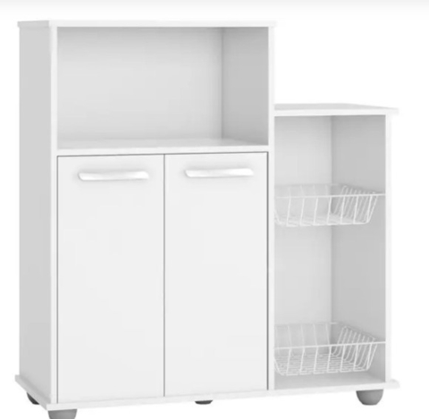 Fruteira Sollys - 2 Portas 40,8x39cm Poliman