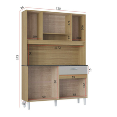 KIT DUDA 120CM DAMASCO RIPADO OFF WHITE - comprar online