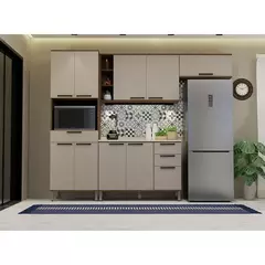 COZINHA LUNA ARMARIO BASCULANTE 80CM 1PT BASCULANTE COR CARVALHO ARAGUAIA - comprar online