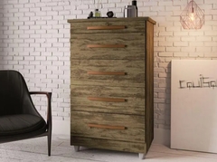 Cômoda 5 Gavetas Luxo Emas Móveis Primus - Freijo na internet