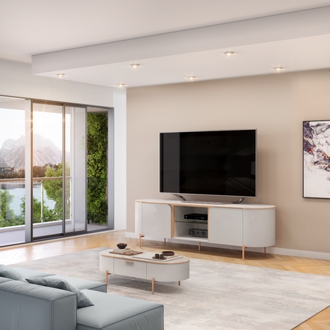 BANCADA ADELE OFF WHITE/OFF WHITE