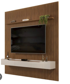 Imagem do PAINEL RIPADO PRATIC DJ COM BANCADA / FREIJO/ OFF WHITE A 212 L 183
