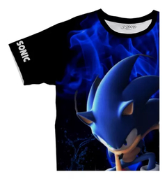 Playera Niño Sonic/Azul Erizo - comprar en línea