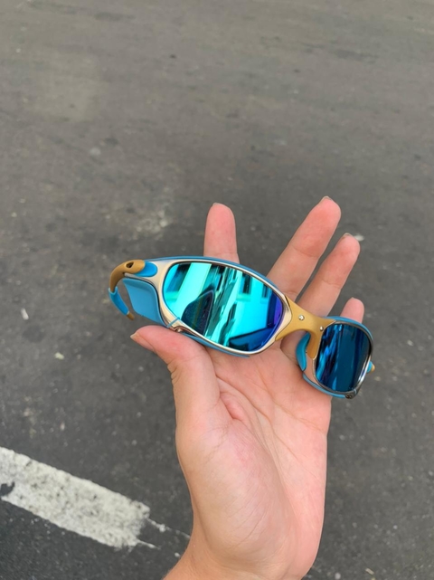 Juliet 24k Icethug + Side blinder Azul bebe
