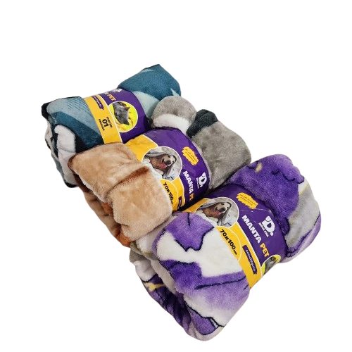 Manta Cobertor Pet para Cachorro e Gato 100x70