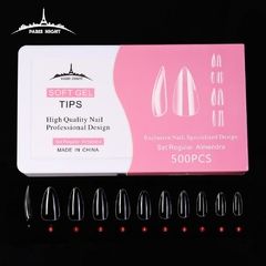 Tips Soft Gel Almendra x 500 unidades - Paris Night