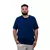 Camiseta Plus Size Masculina Lisa Algodão