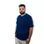 Camiseta Plus Size Masculina Lisa Algodão na internet