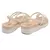 Sandália Feminina Plataforma Beira Rio Elegance Tira Strass - ALX CALÇADOS- Melhores Produtos e Preços- Produtos à Pronta entrega- Enviamos Para Todo o Brasil.
