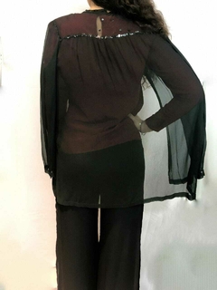 Saco transparente negro - Seppia Design
