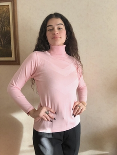 Sweater polera rosa bebe en internet