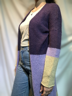 Saco tricolor violeta en internet