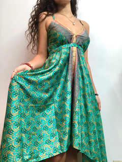 Solero turquesa y dorado - Seppia Design