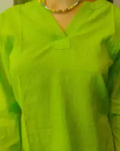 Blusa verde lima en internet
