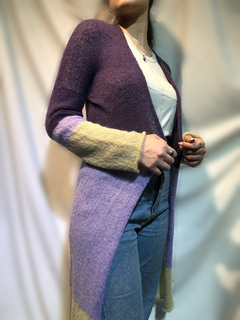 Saco tricolor violeta
